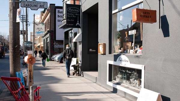 Website preview for Arts Market Toronto